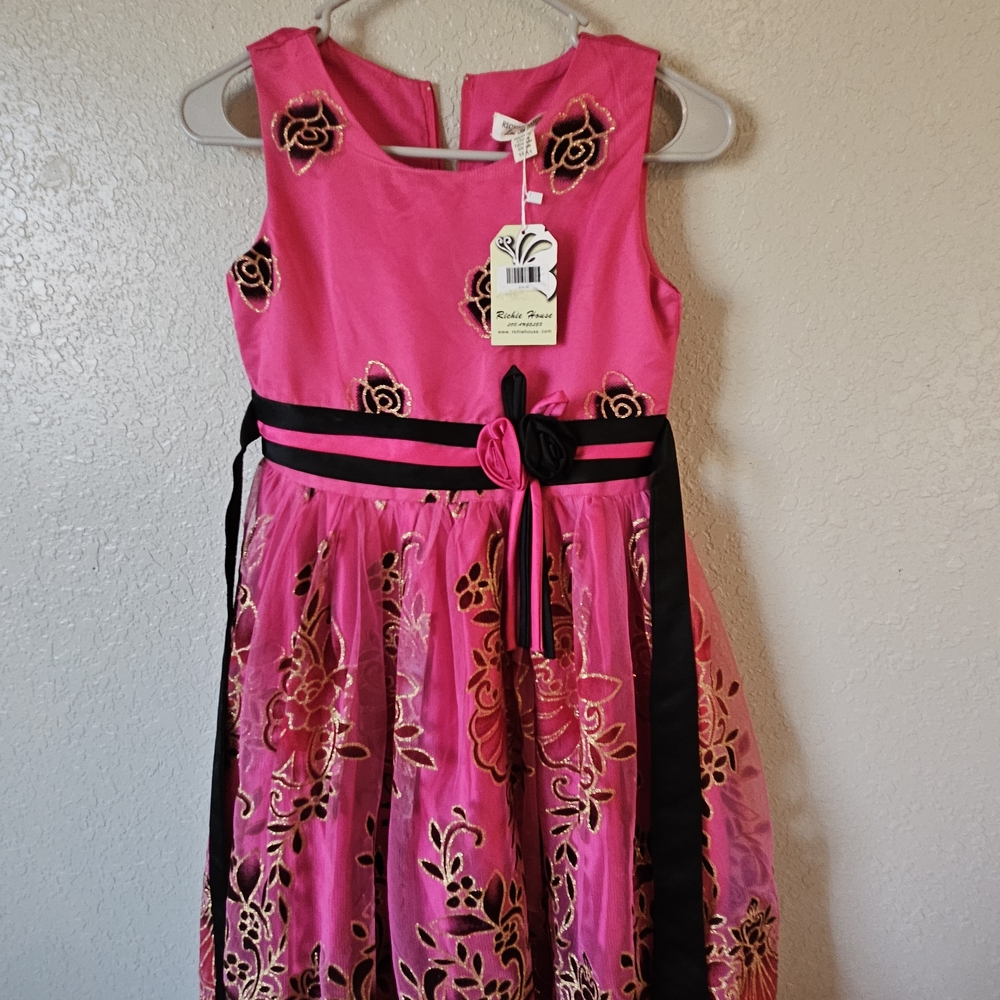 Richie House BNWT Girls DRESS SIZE 10/11!!